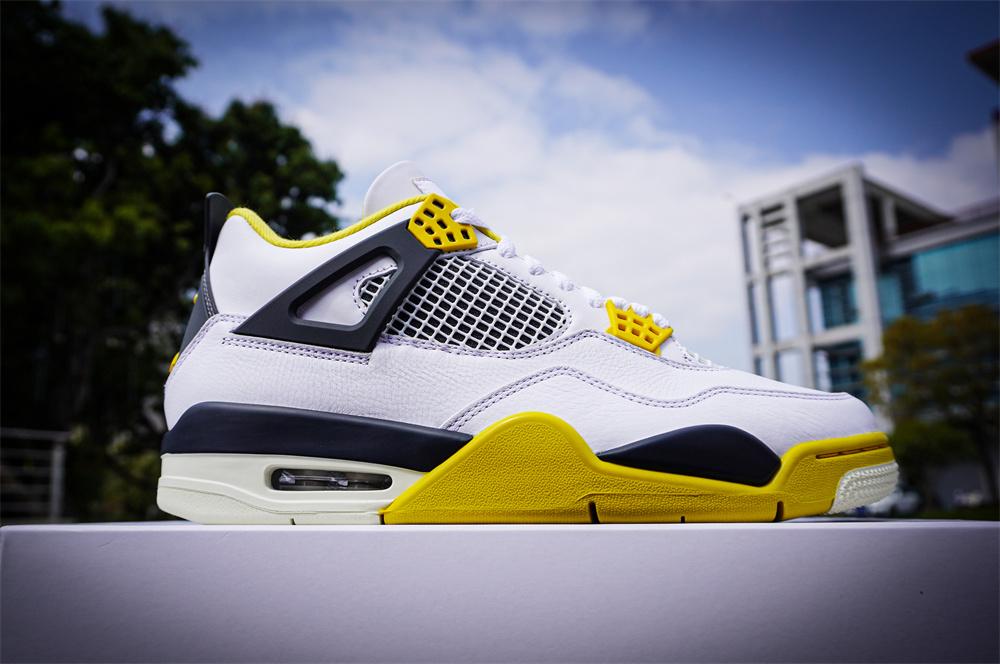 PK God Jordan 4 Vivid Sulfur retail materials ready to ship